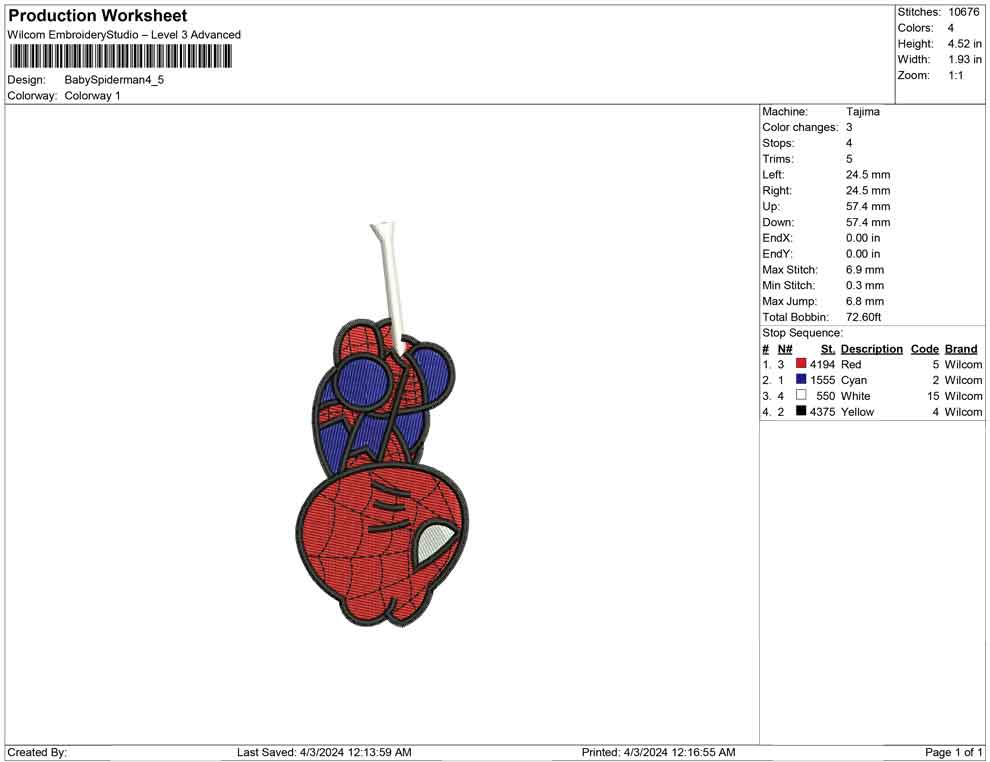 Baby Spiderman