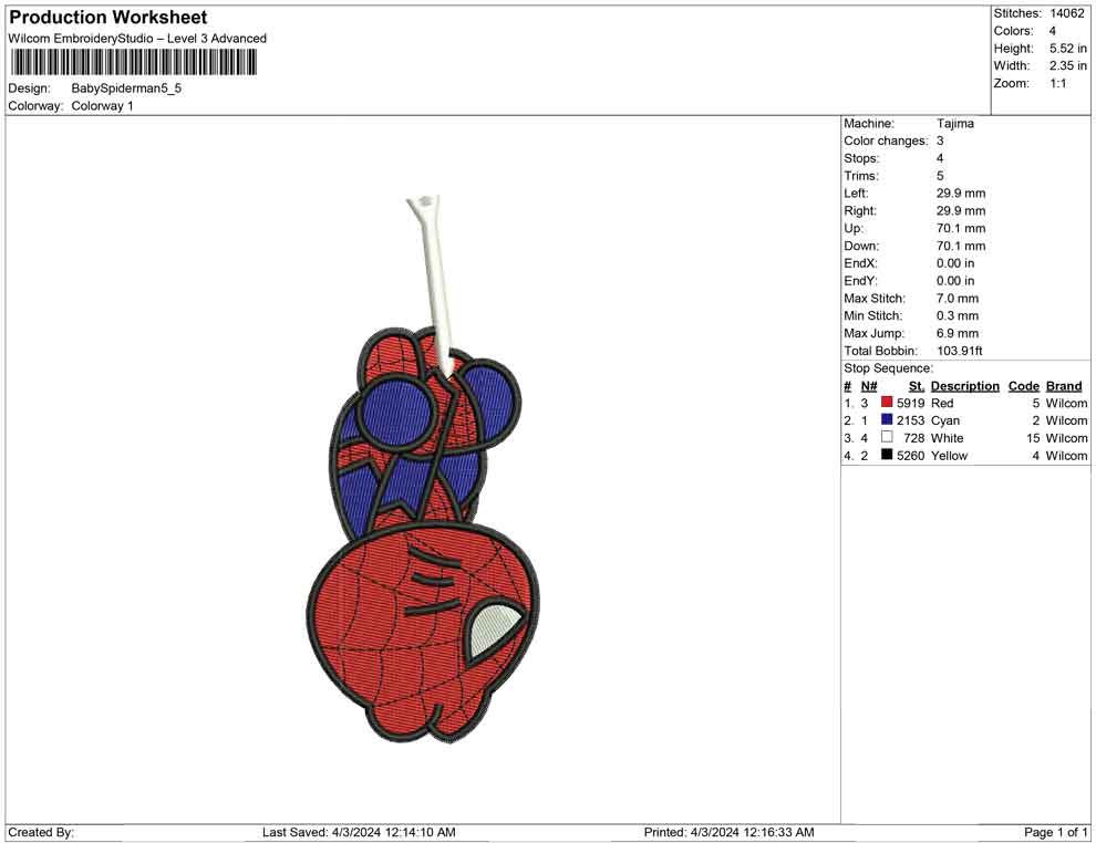 Baby Spiderman