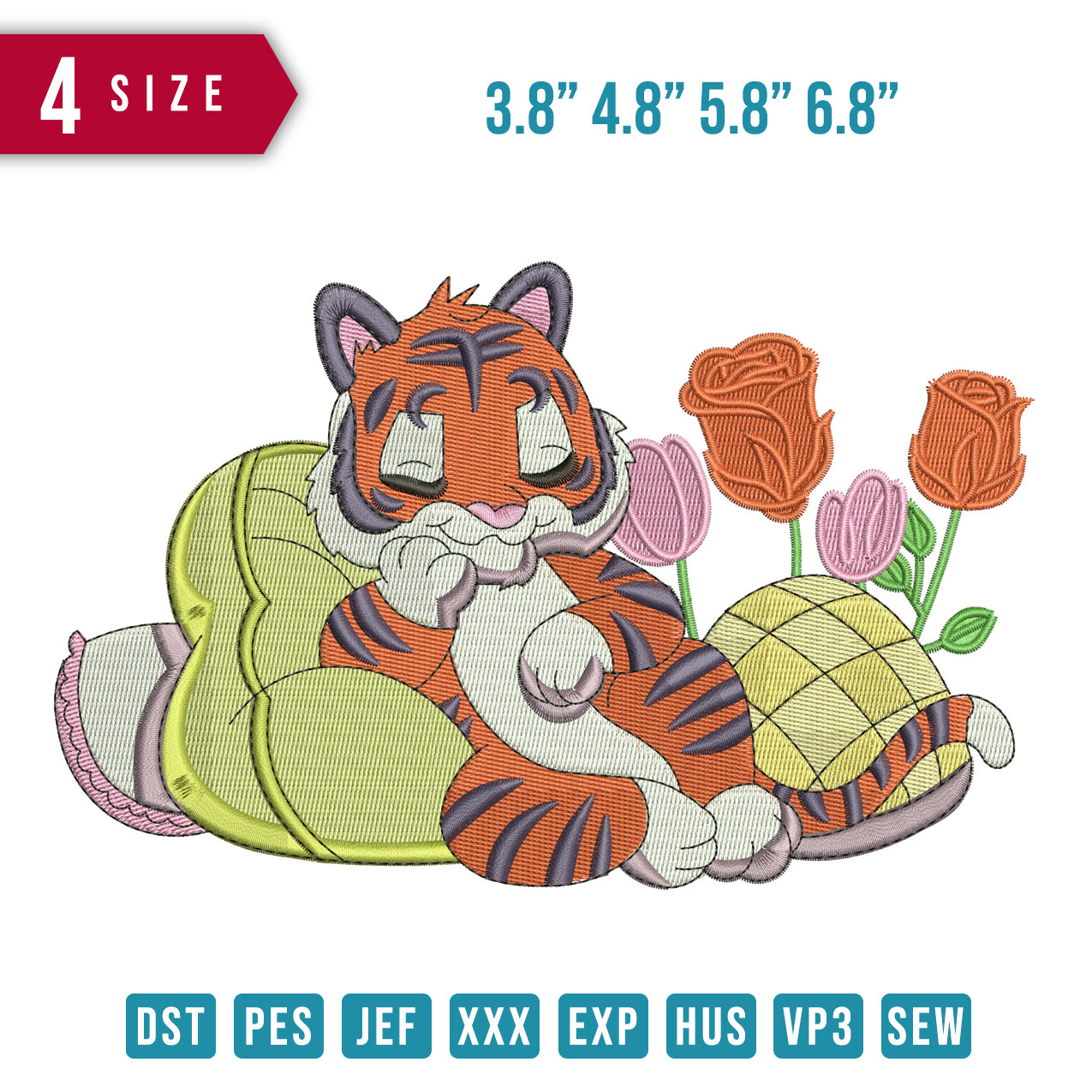Baby Tiger Sleep