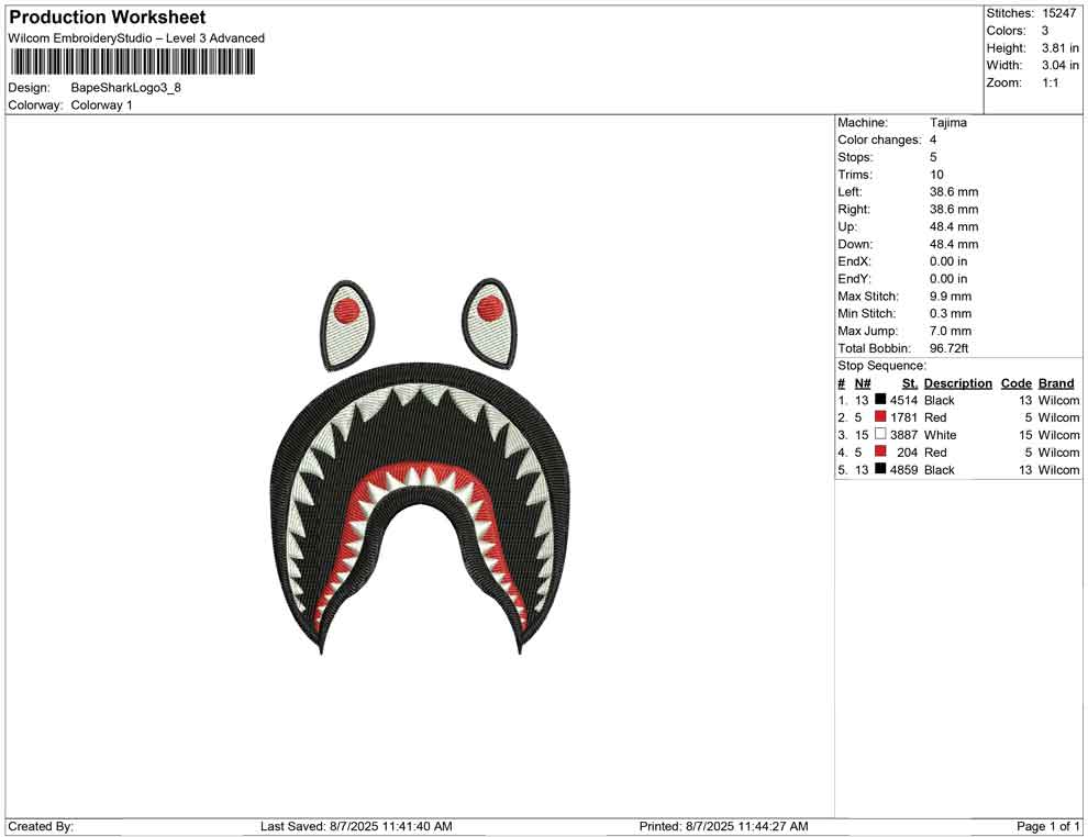 Bape Shark Logo