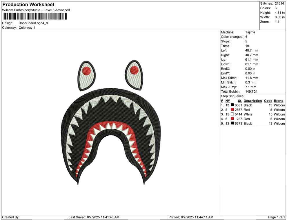 Bape Shark Logo