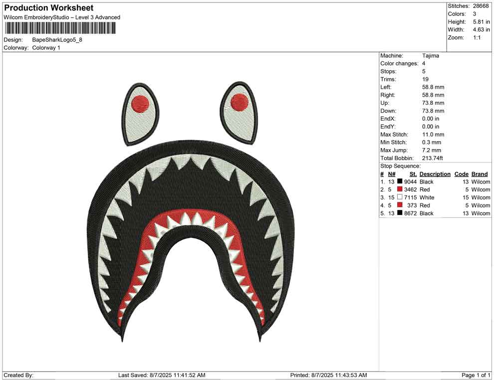 Bape Shark Logo