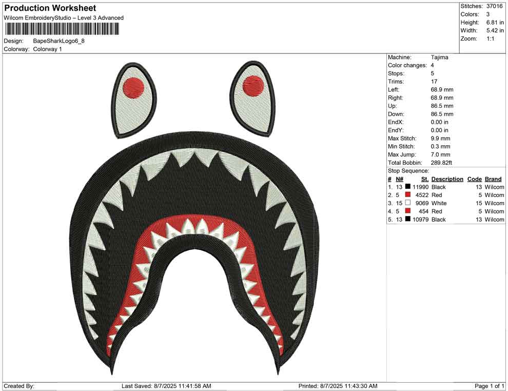 Bape Shark Logo