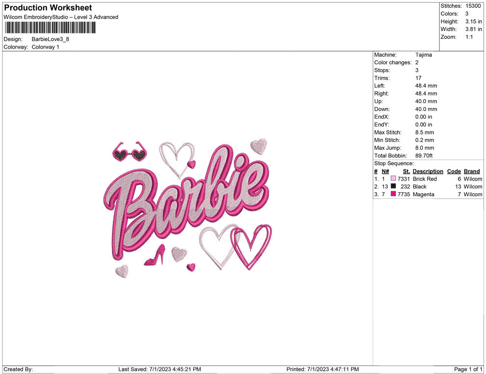 Barbie with Love