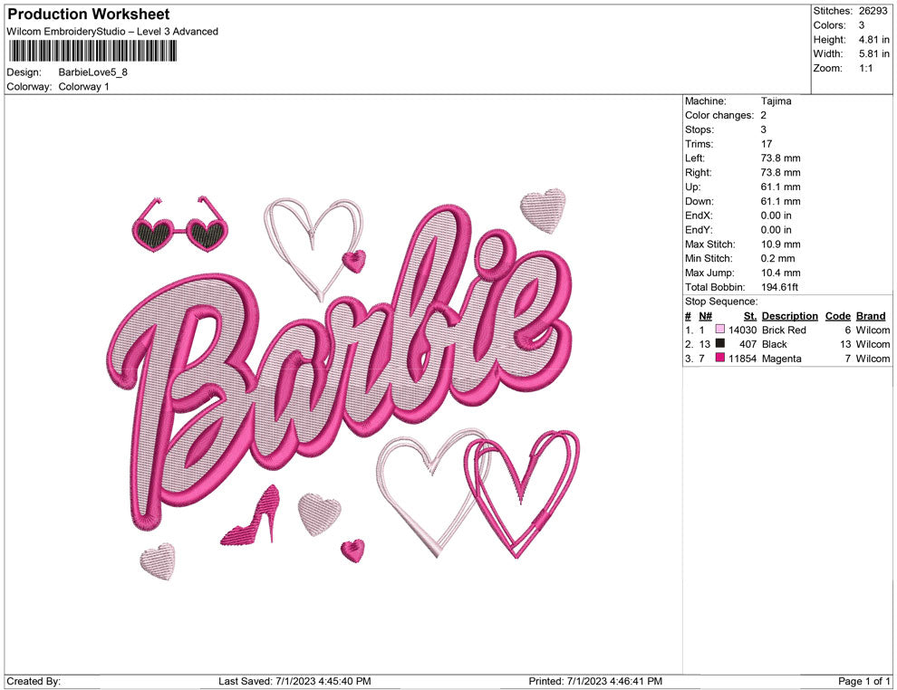 Barbie with Love