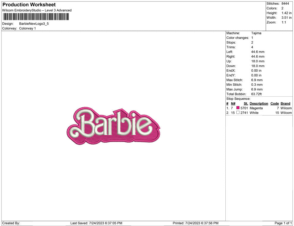 Barbie New Logo