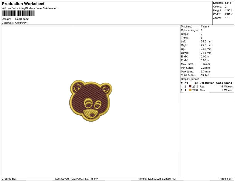 Bear Face