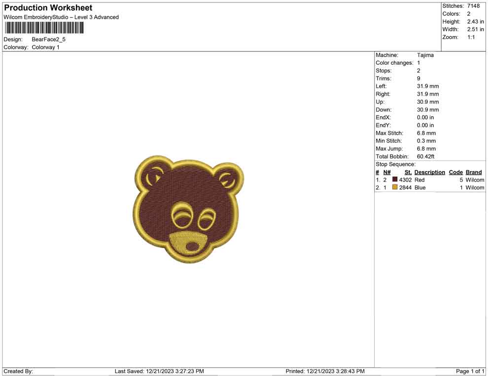 Bear Face