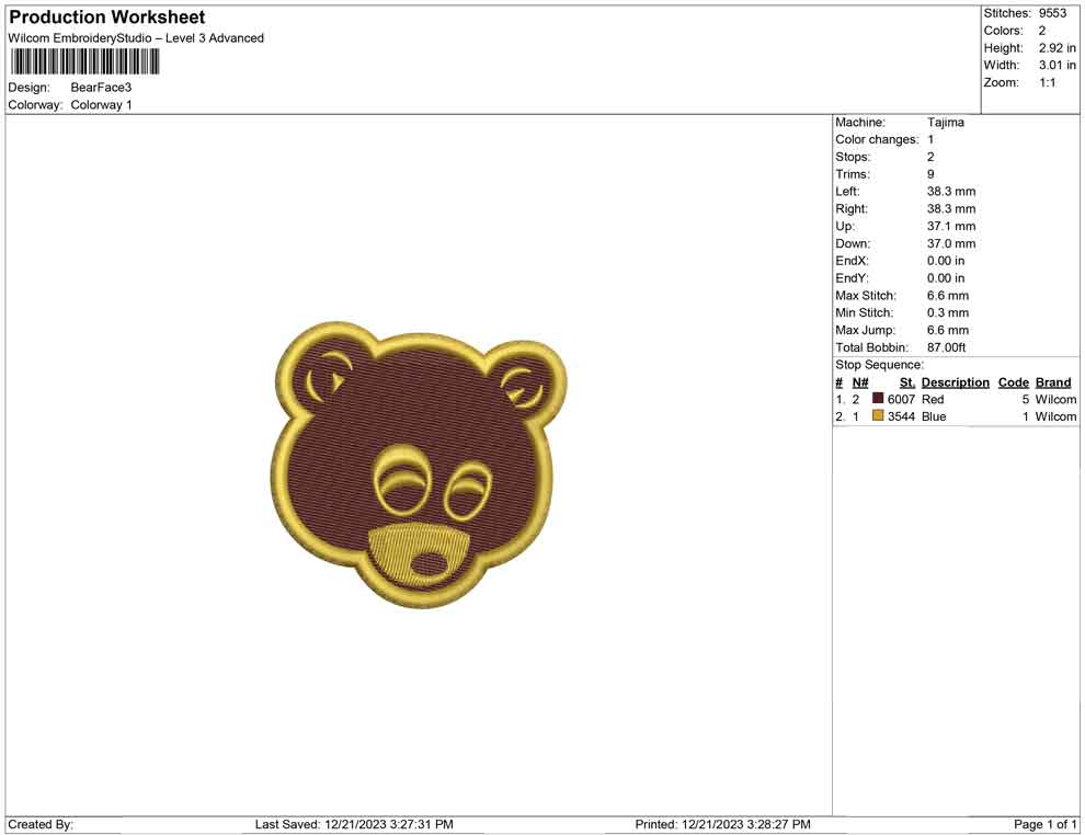 Bear Face