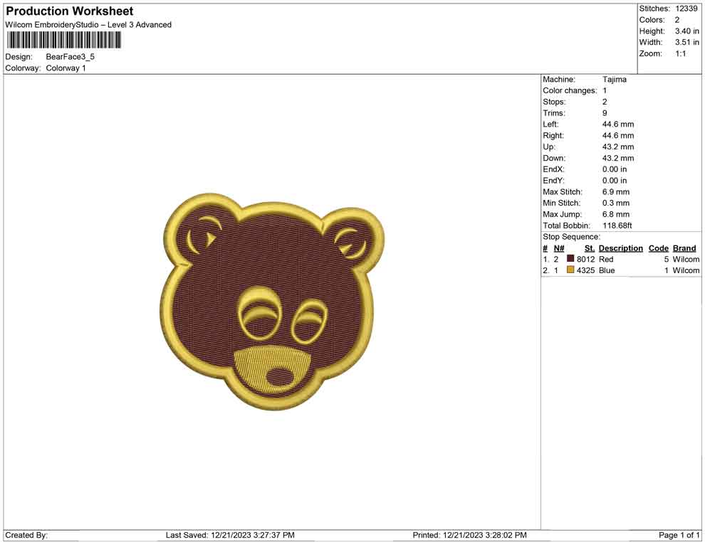 Bear Face