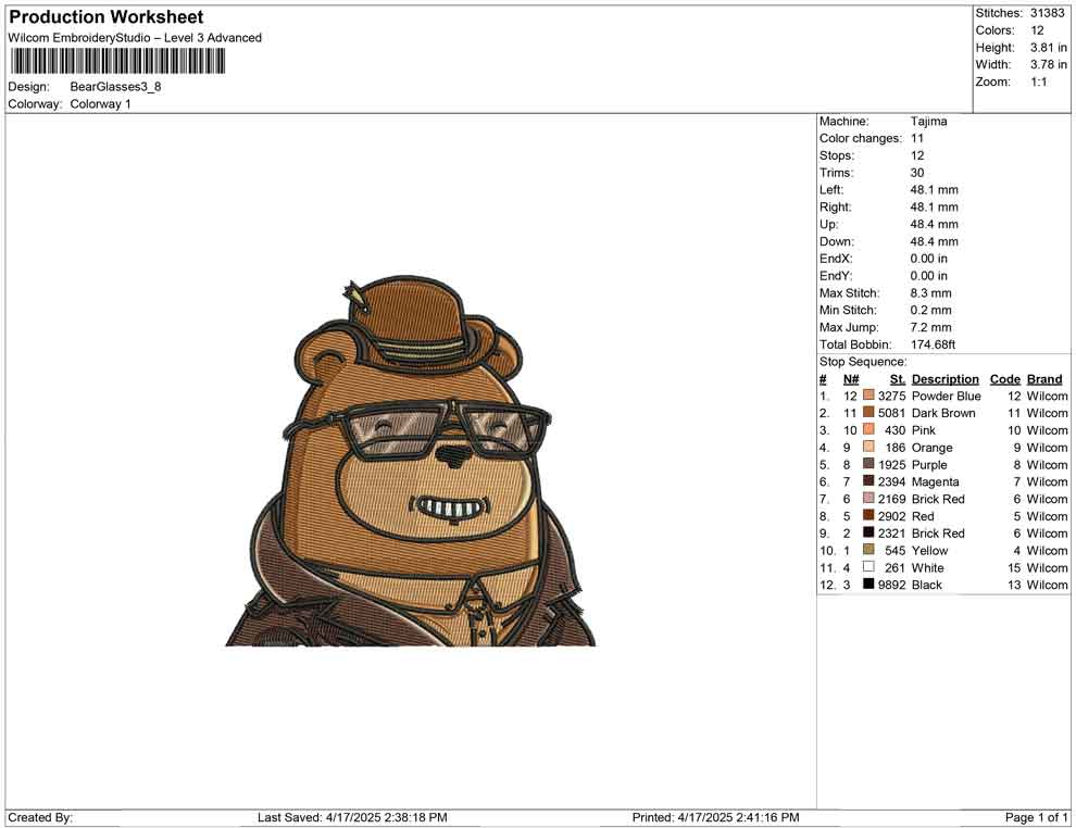 Bear Glasses