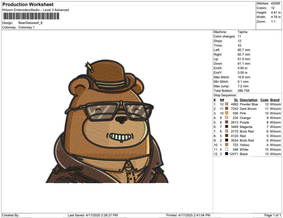 Bear Glasses