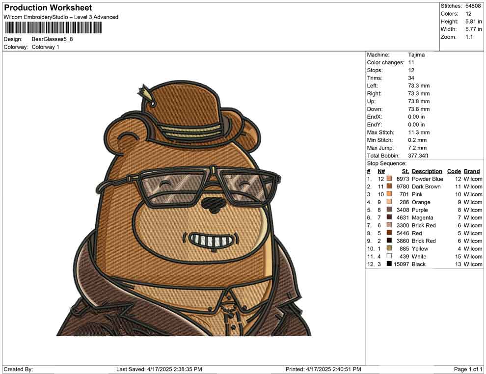 Bear Glasses