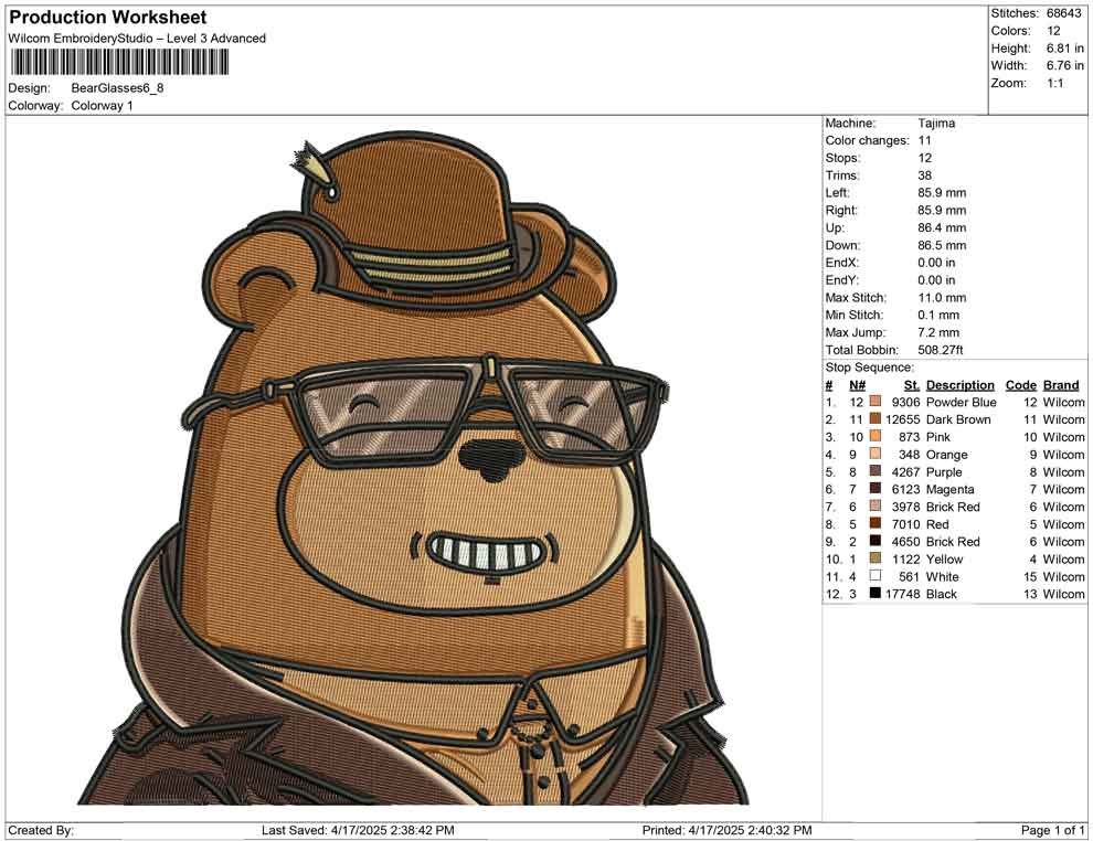 Bear Glasses