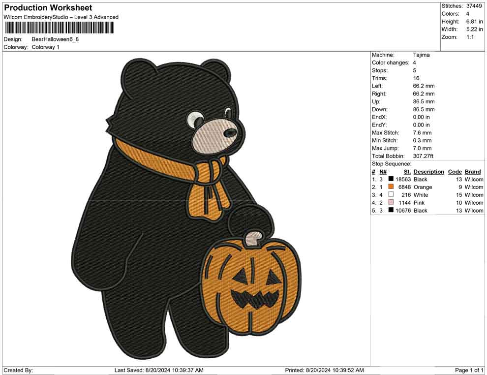 Bear Halloween