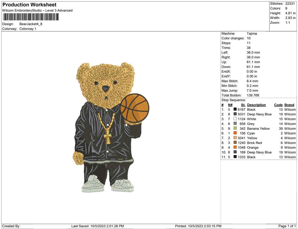 Bear Jacket