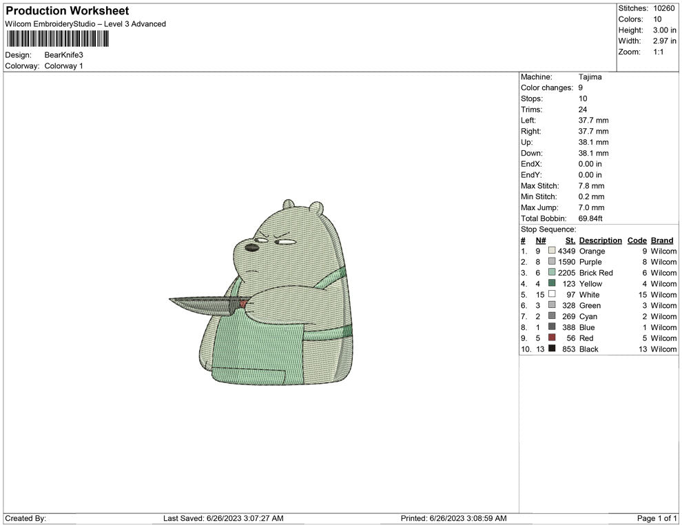 Bear Knife