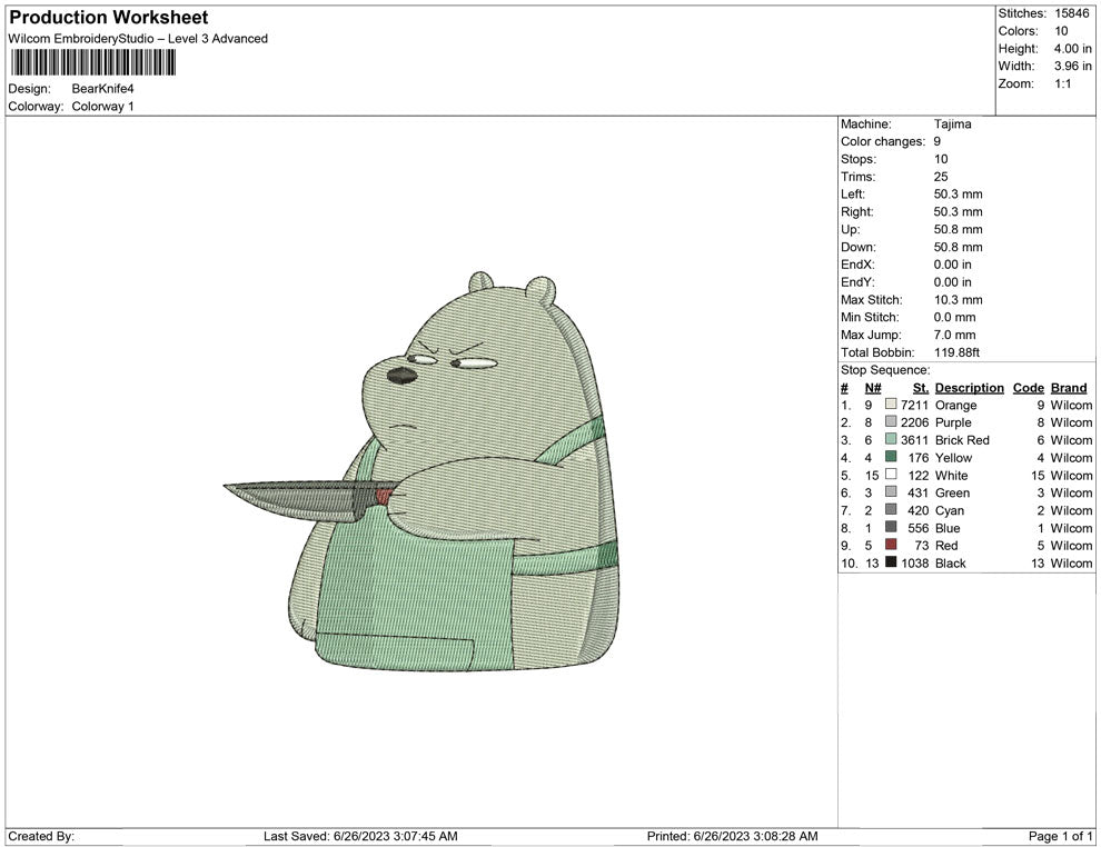 Bear Knife
