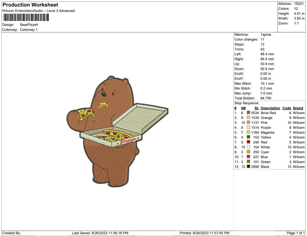 Bear Pizza