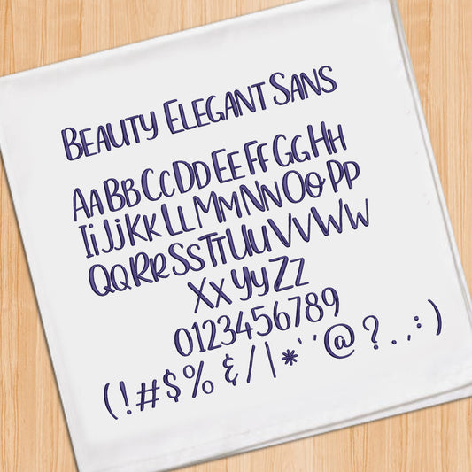 Beauty Elegant Sans Font
