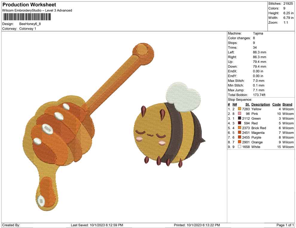 Bee and Honey