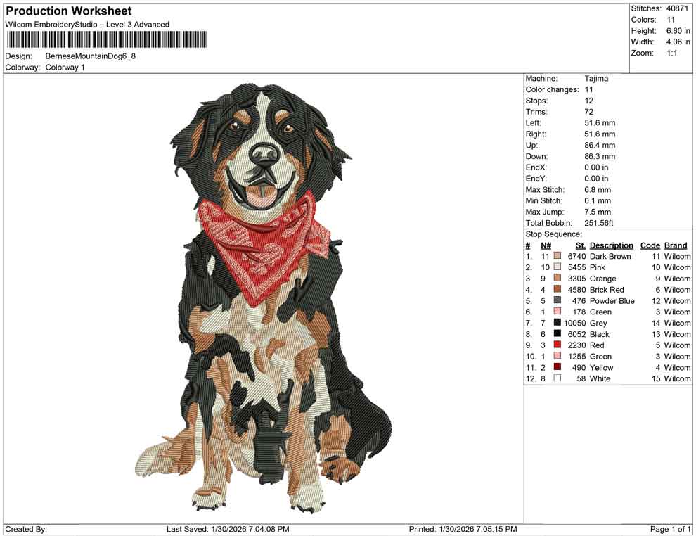 Bernese Mountain Dog