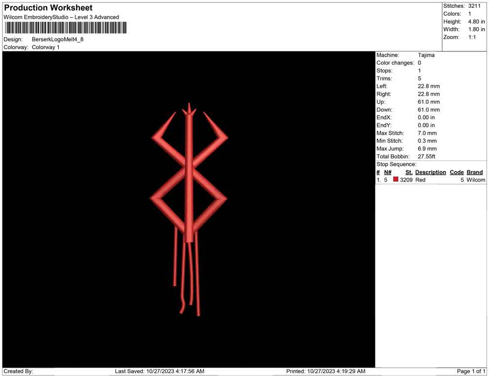 Berserk Logo melt