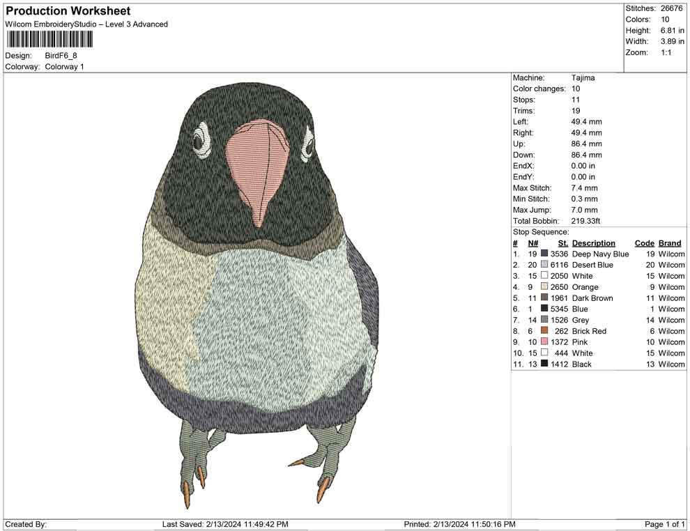 Bird Front