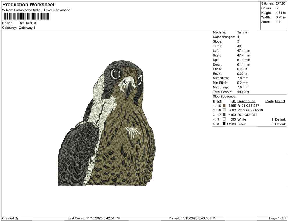 Bird Half