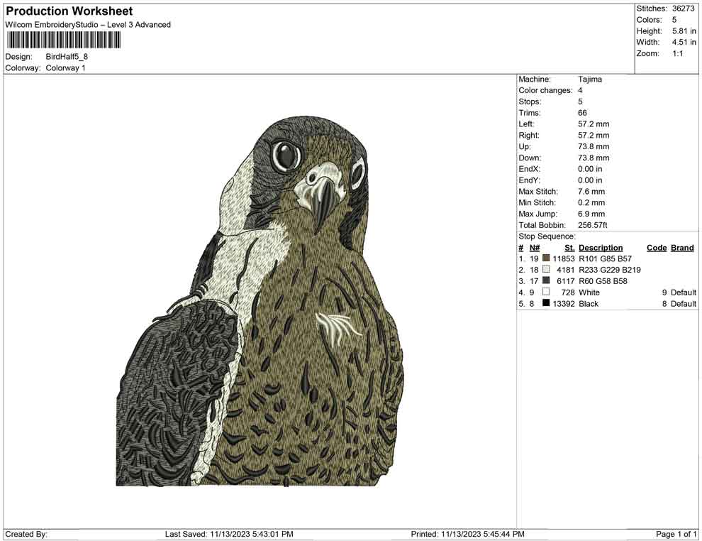 Bird Half