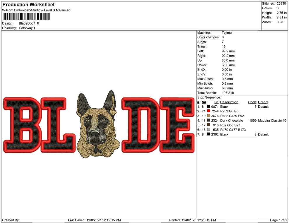 Blade Dog