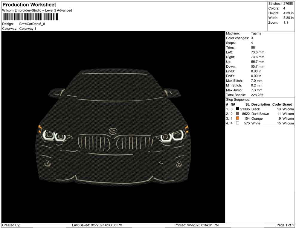 BMW Car Dark