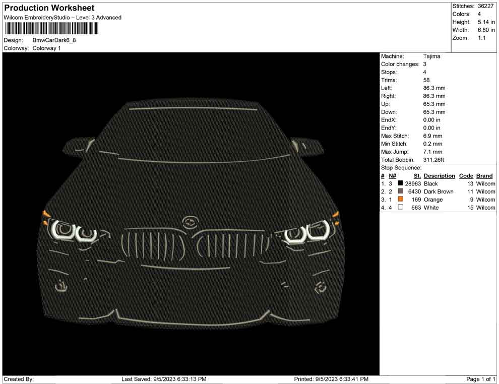 BMW Car Dark