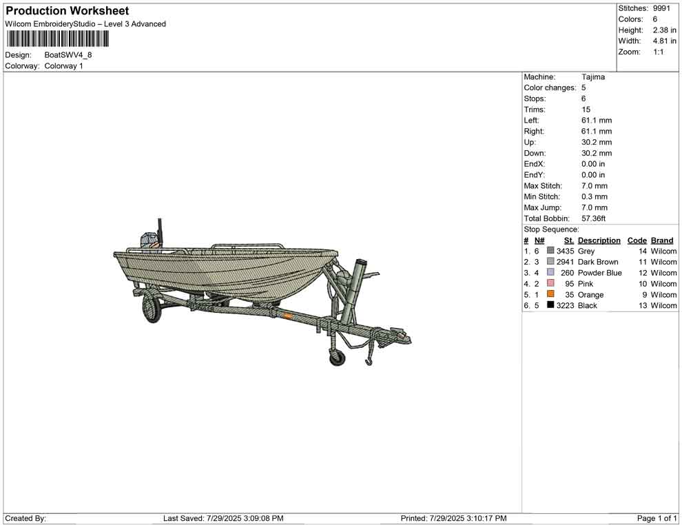 Boat SWV