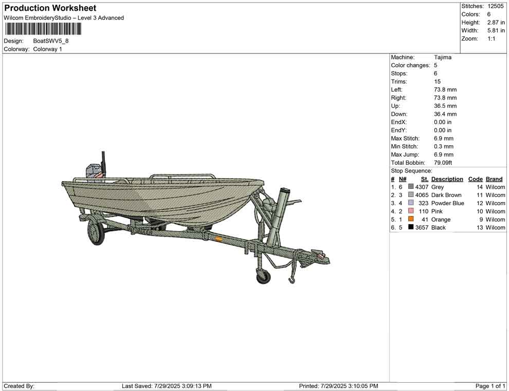 Boat SWV