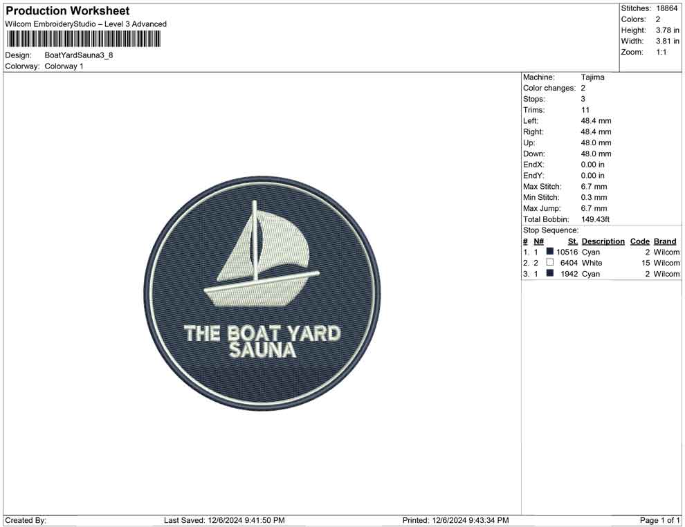 Boat Yard Sauna