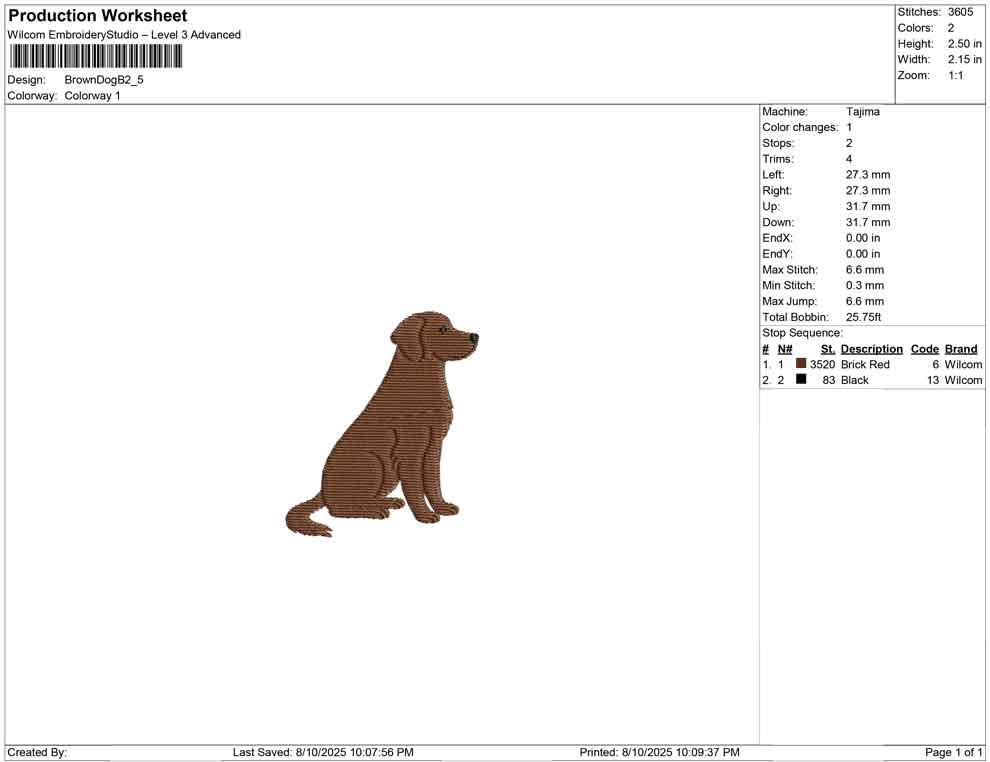 Brown Dog B