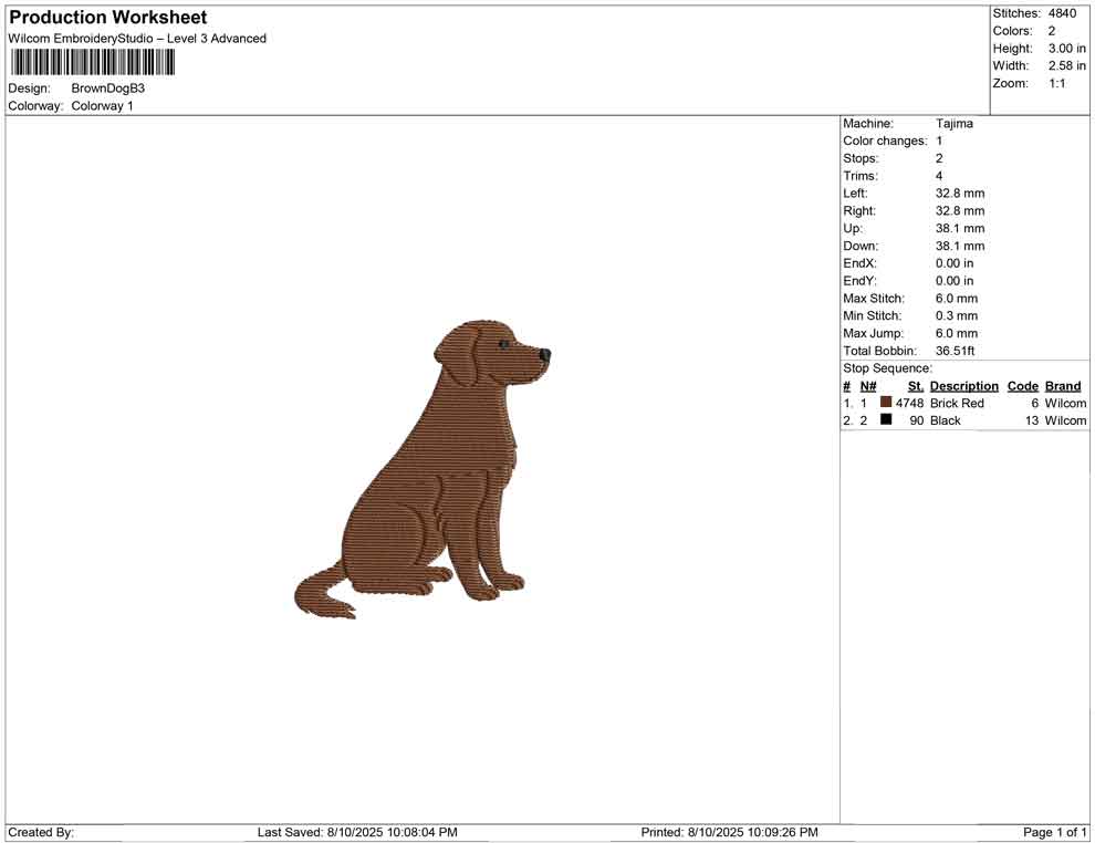 Brown Dog B