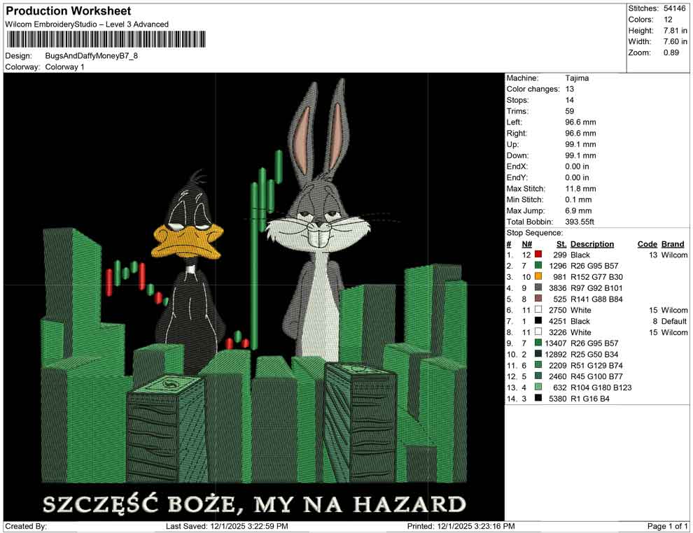 Bugs And Daffy Money B