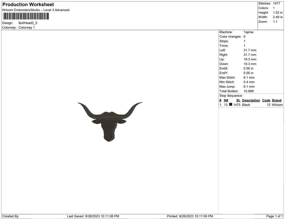 Bull head Logo