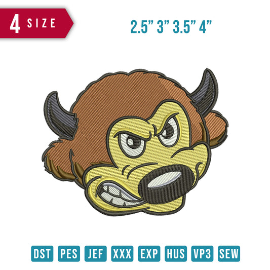 Bull Toon Head