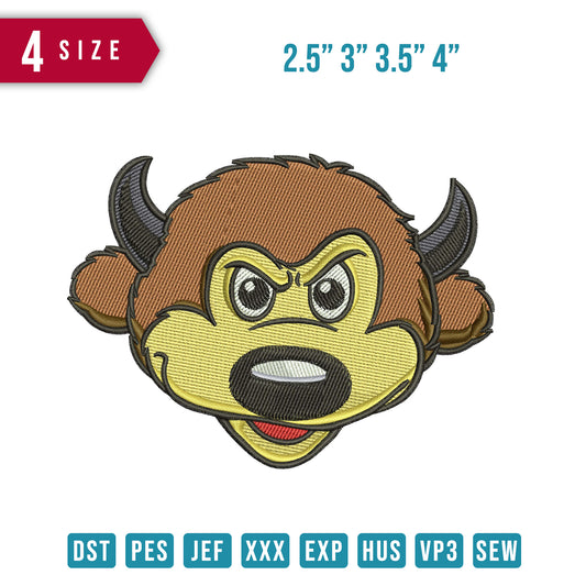 Bull Toon Head B