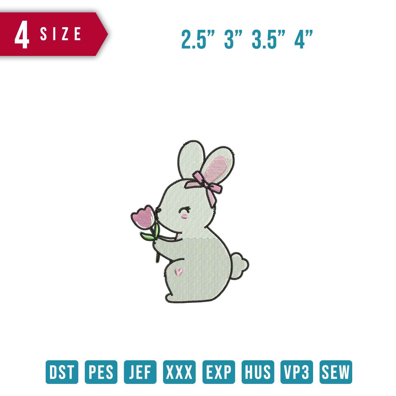 Bunny Cute Flower