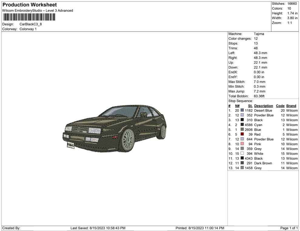 Car Black C