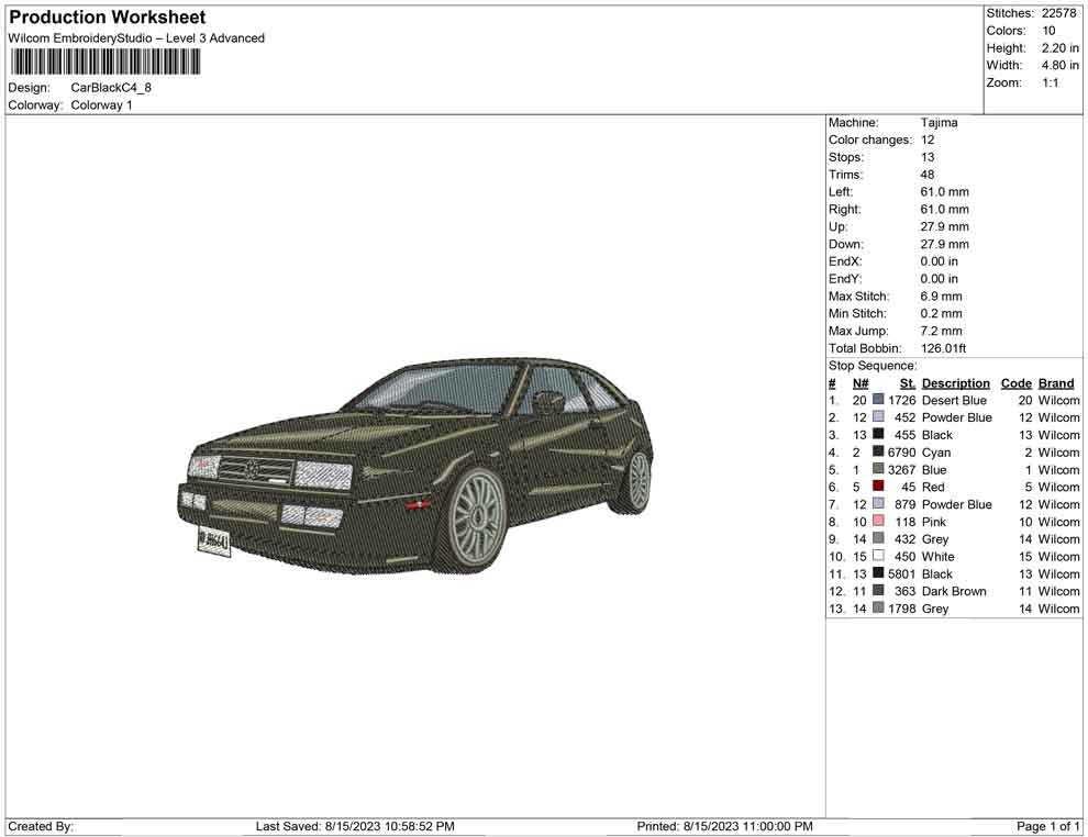 Car Black C