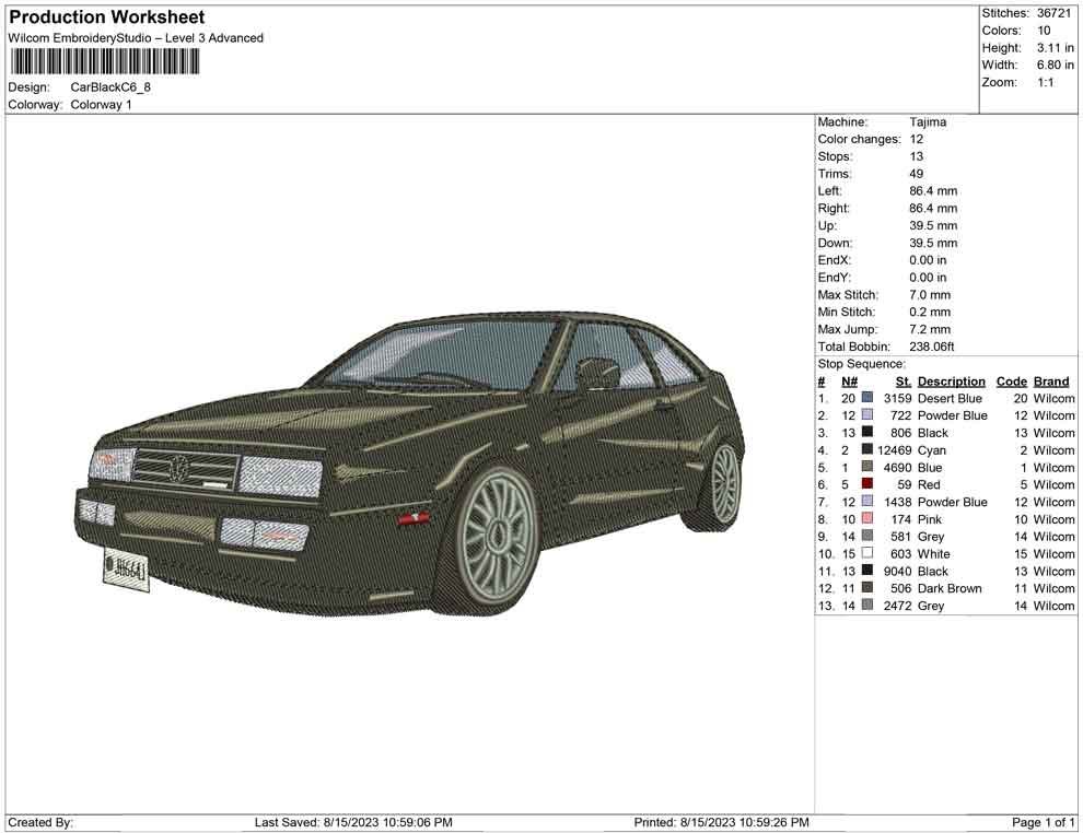 Car Black C