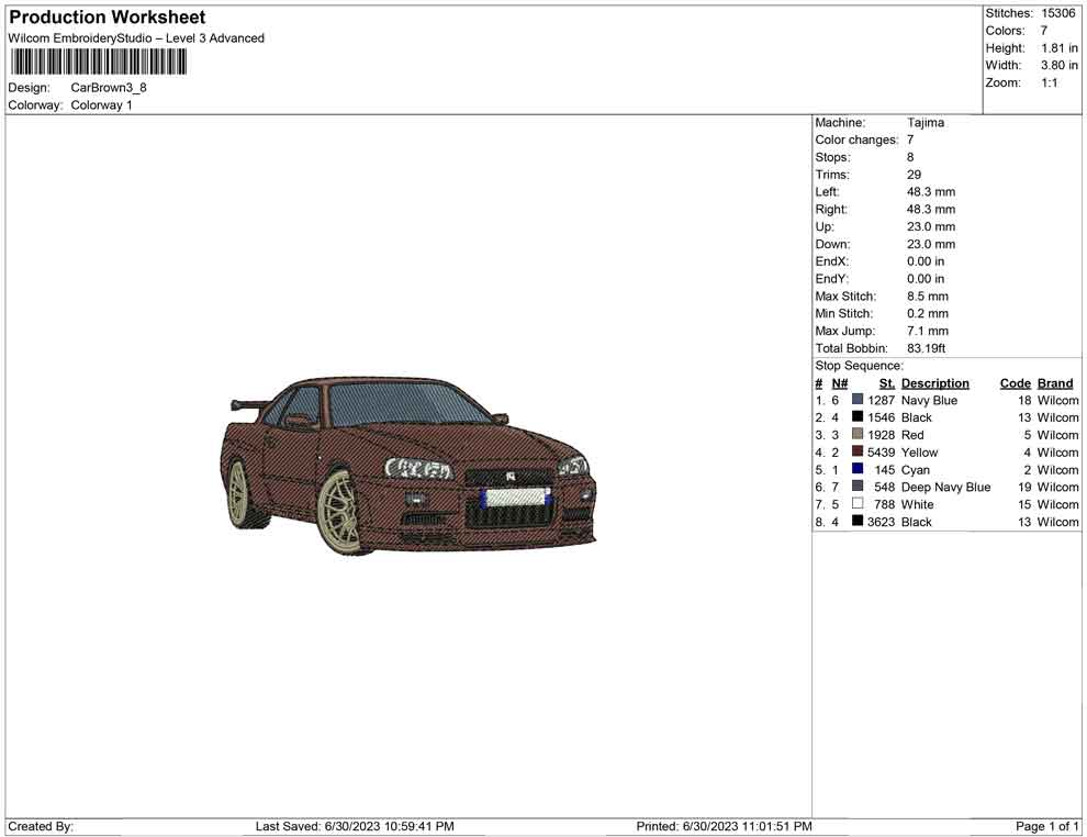 Car Brown