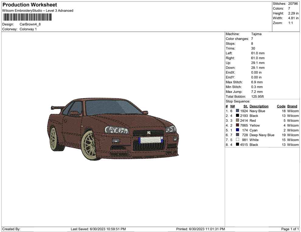Car Brown