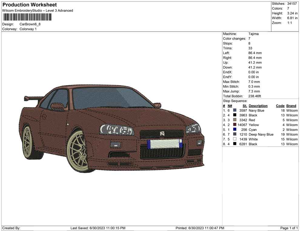 Car Brown