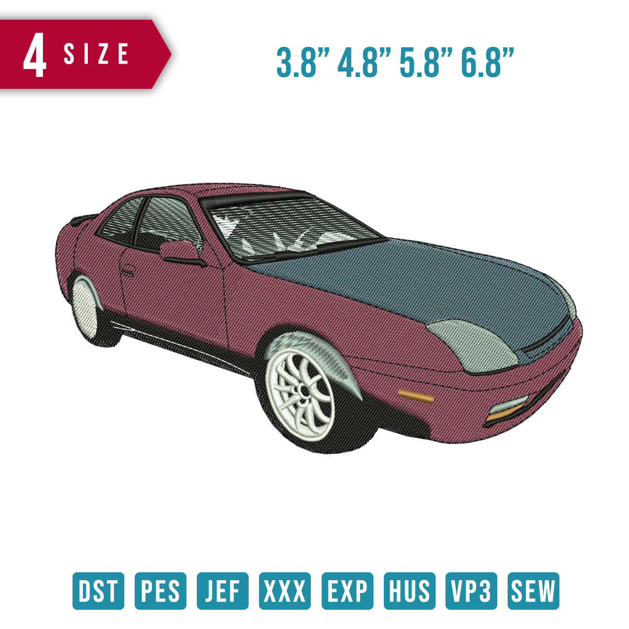 Car Burgundy B